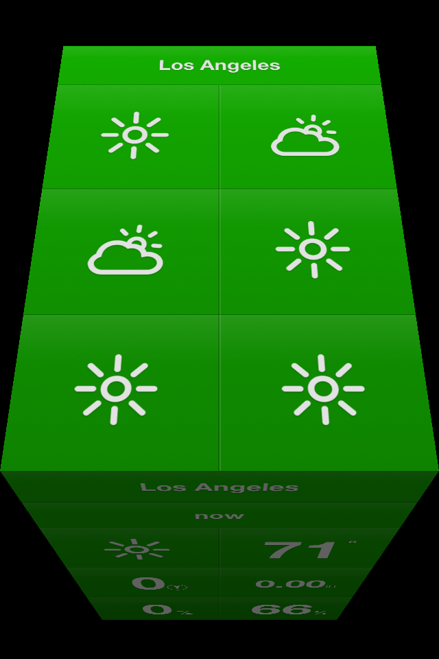 Image of Weathercube - Gestural Weather for iPhone