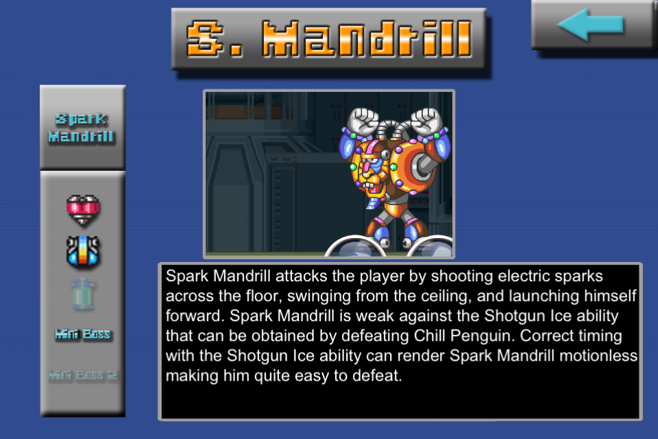 Screenshot Mega Man X Guide Screenshot Mega Man X Guide